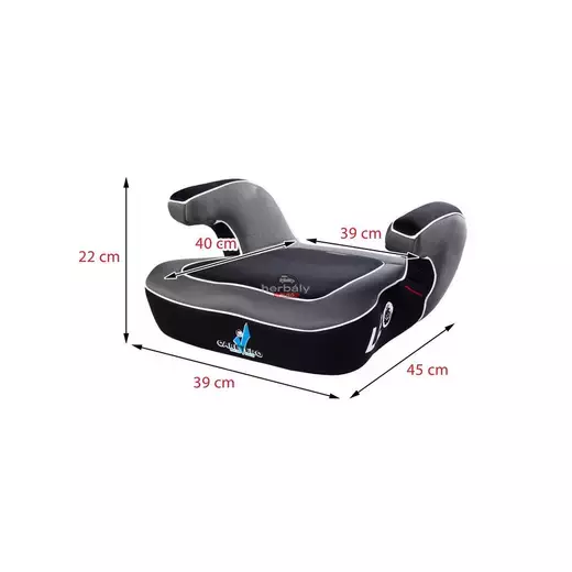 Caretero Leo 32155 Autós gyerekülésülésmagasító ,sötét ,szürke