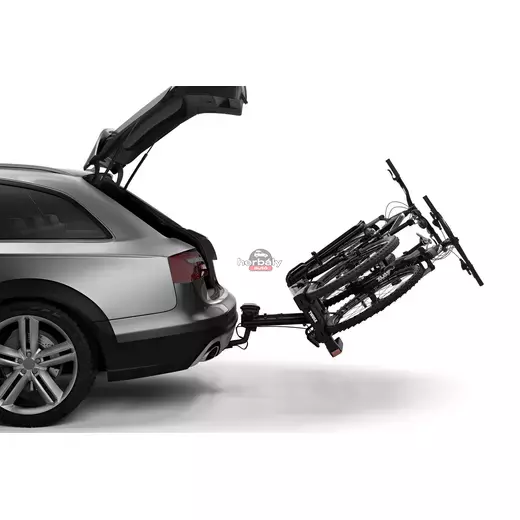 Thule EasyFold XT 933 2-es kerékpártartó vonóhorogra, fekete Thule EasyFold XT 933 2-es kerékpártartó vonóhorogra, fekete