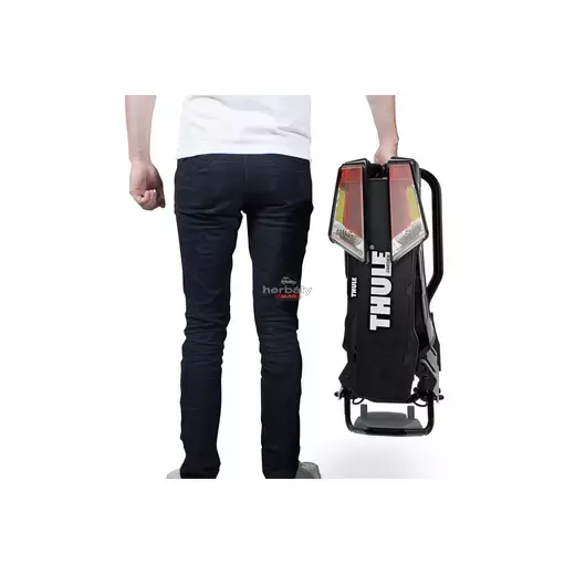 Thule EasyFold XT 933 2-es kerékpártartó vonóhorogra, fekete Thule EasyFold XT 933 2-es kerékpártartó vonóhorogra, fekete