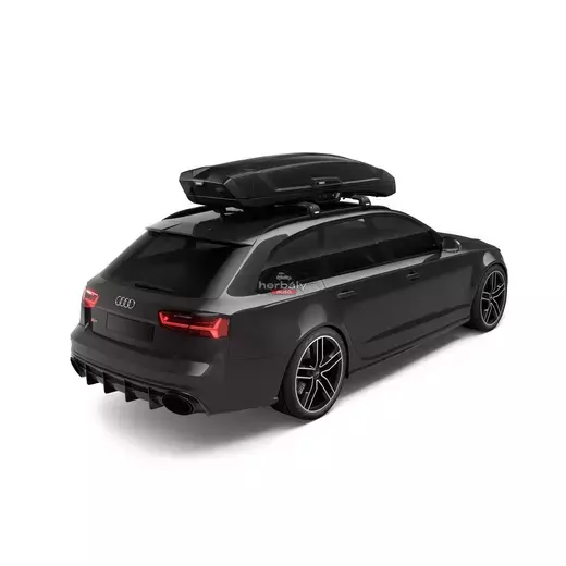 Thule Vector L tetőbox, fényes fekete