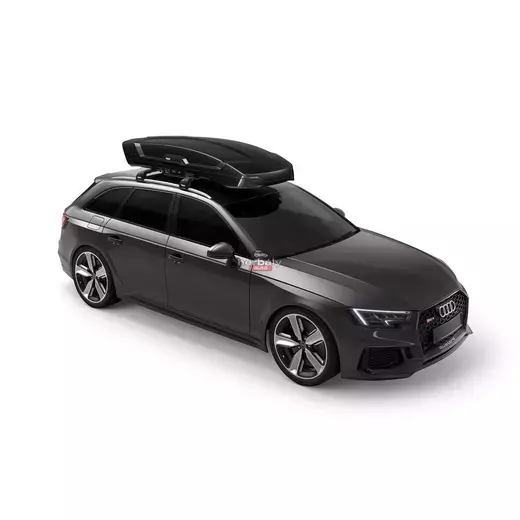 Thule Vector M tetőbox, fényes fekete
