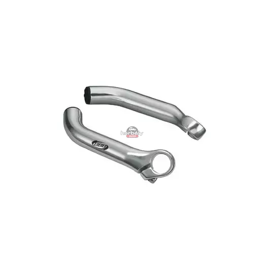 BBB Classic BBE-07 kerékpár kormányszarv - hajlított, 150mm, ezüst