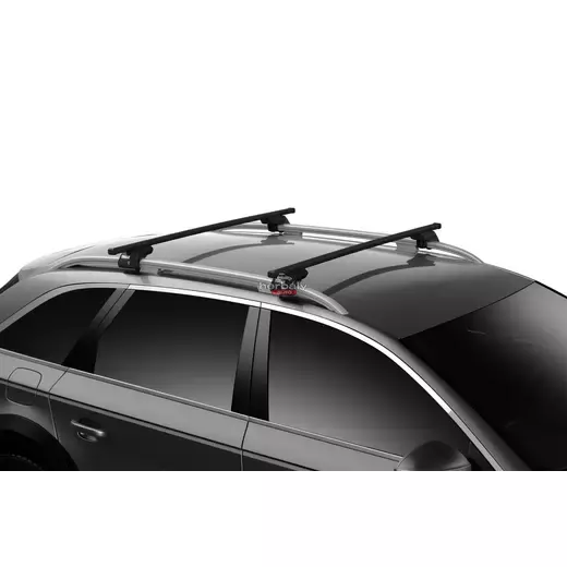 Thule SquareBar Evo 712400 acél tetőcsomagtartó rúd, fekete Thule SquareBar Evo 712400 acél tetőcsomagtartó rúd, fekete