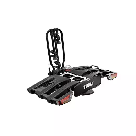 Thule EasyFold XT 934 3-as kerékpártartó vonóhorogra, fekete Thule EasyFold XT 934 3-as kerékpártartó vonóhorogra, fekete