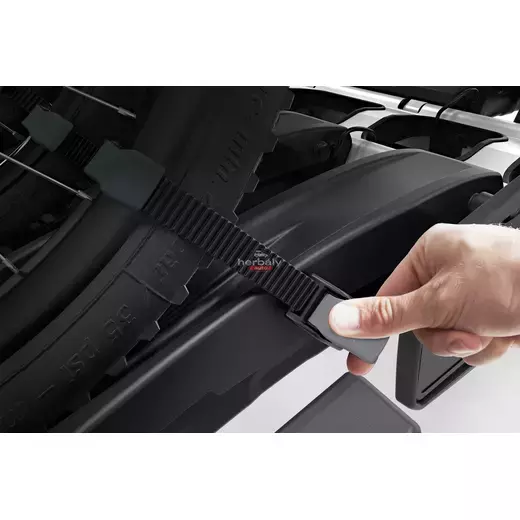 Thule EasyFold XT 934 3-as kerékpártartó vonóhorogra, fekete Thule EasyFold XT 934 3-as kerékpártartó vonóhorogra, fekete