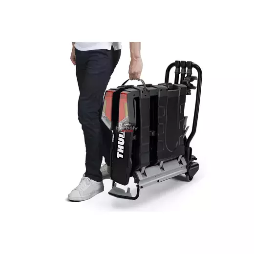 Thule EasyFold XT 934 3-as kerékpártartó vonóhorogra, fekete Thule EasyFold XT 934 3-as kerékpártartó vonóhorogra, fekete