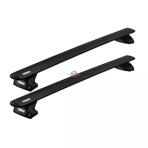 Thule Wingbar EVO 127 cm alumínium tetőcsomagtartó integrált tetősines autókhoz, fekete (Hyundai típusokra (THU_710600_KIT6026_711320) Thule Wingbar EVO 127 cm alumínium tetőcsomagtartó integrált tetősines autókhoz, fekete (Hyundai típusokra (THU_710600_KIT6026_711320)