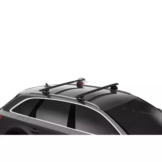 Thule Wingbar EVO 108 cm tetőcsomagtartó integrált tetősines autókhoz, fekete (Buick, Opel... típusokra (THU_710600_KIT6034_711120)