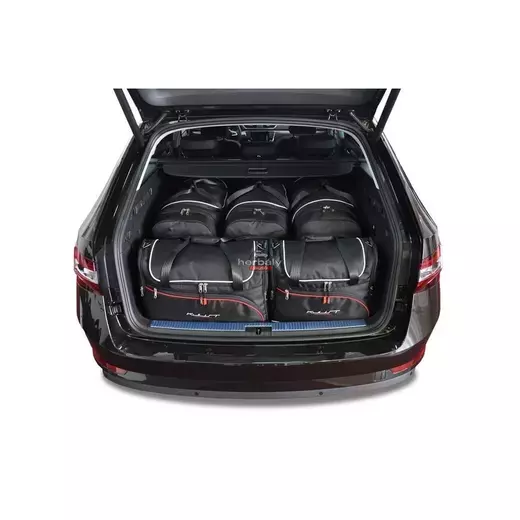 Kjust utazótáska szett Skoda Superb Kombi 2015+, 5 darab táskával (7037014)