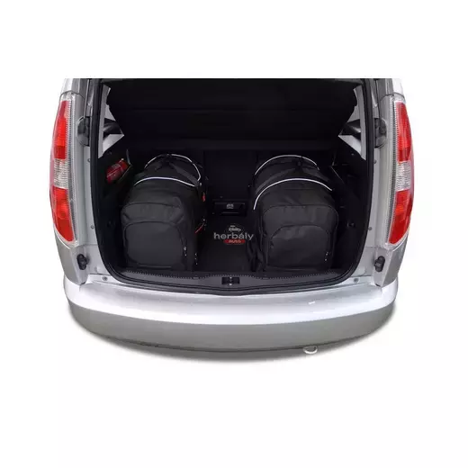 Kjust utazótáska szett Skoda Roomster 2006-2015, 4 darab táskával (7037021)