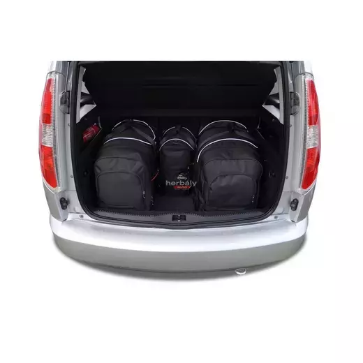 Kjust utazótáska szett Skoda Roomster 2006-2015, 4 darab táskával (7037021)