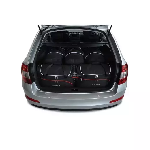 Kjust utazótáska szett Skoda Octavia Kombi 2013-2020, 5 darab táskával (7037017)