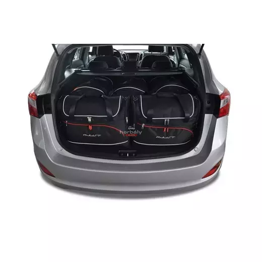 Kjust utazótáska szett Hyundai I30 Wagon 2012-2017, 5 darab táskával (7018017)