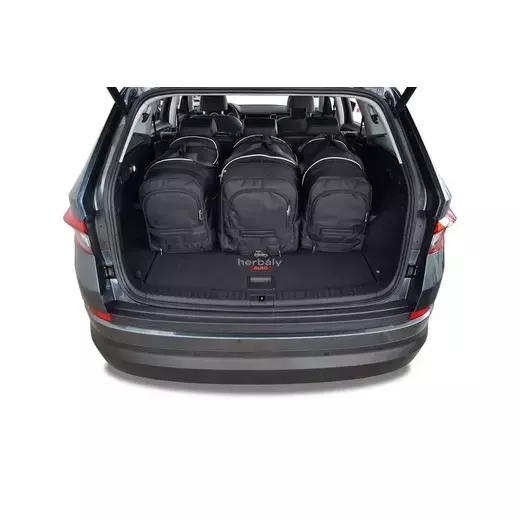 Kjust utazótáska szett Skoda Kodiaq 2016+, 5 darab táskával (7037024)
