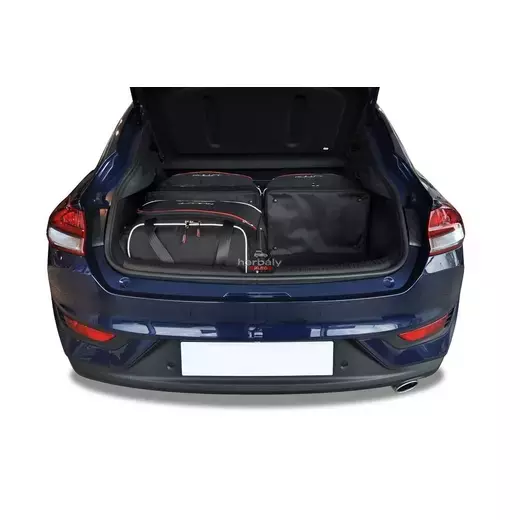 Kjust utazótáska szett Hyundai I30 Fastback 2017+, 4 darab táskával (7018031)