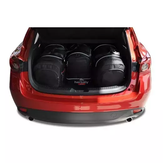 Kjust utazótáska szett Mazda 3 Hatchback 2013-2018, 4 darab táskával (7026002)