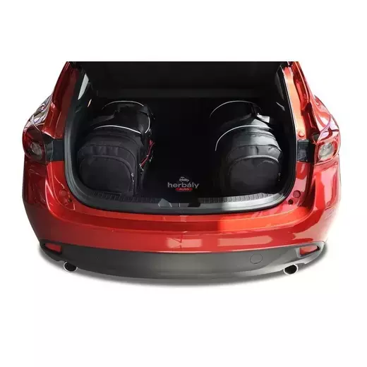 Kjust utazótáska szett Mazda 3 Hatchback 2013-2018, 4 darab táskával (7026002)