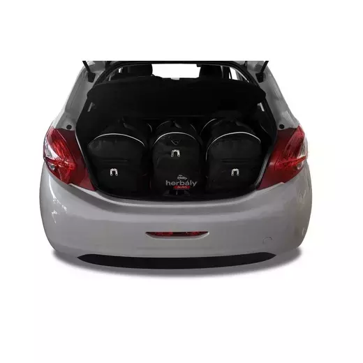 Kjust utazótáska szett Peugeot 208 Hatchback 2012-2015, 3 darab táskával (7032004)