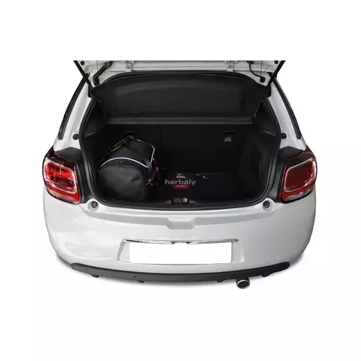 Kjust utazótáska szett Citroen Ds3 Hatchback 2009-2016, 3 darab táskával (7010010)