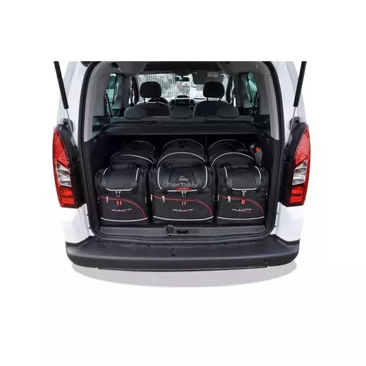 Kjust utazótáska szett Peugeot Partner 2008+, 6 darab táskával (7032016)