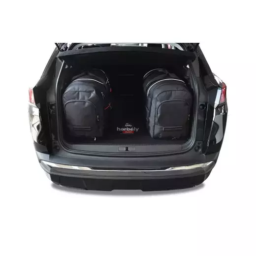 Kjust utazótáska szett Peugeot 3008 2016+, 4 darab táskával (7032017)