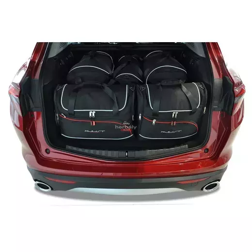 Kjust utazótáska szett Alfa Romeo Stelvio 2017+, 5 darab táskával (7001008)