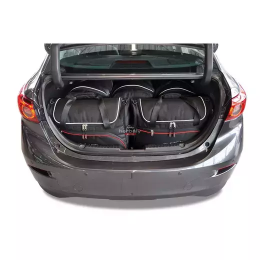 Kjust utazótáska szett Mazda 3 Limousine 2013-2018, 5 darab táskával (7026003)