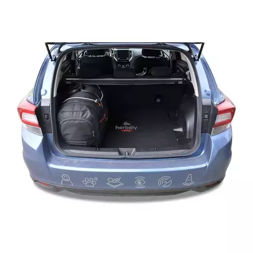 Kjust utazótáska szett Subaru Impreza 2017+, 4 darab táskával (7038025)