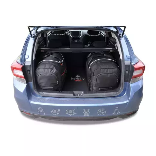 Kjust utazótáska szett Subaru Impreza 2017+, 4 darab táskával (7038025)