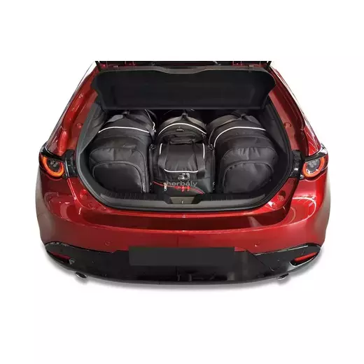 Kjust utazótáska szett Mazda 3 Hatchback 2018+, 4 darab táskával (7026022)