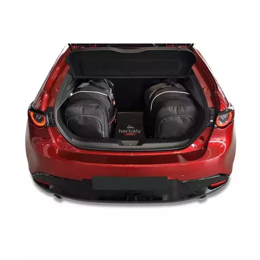 Kjust utazótáska szett Mazda 3 Hatchback 2018+, 4 darab táskával (7026022)