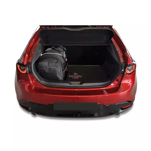 Kjust utazótáska szett Mazda 3 Hatchback 2018+, 4 darab táskával (7026022)
