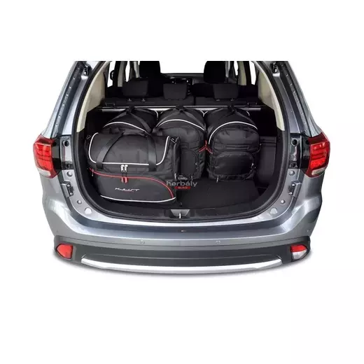 Kjust utazótáska szett Mitsubishi Outlander 2012+, 5 darab táskával (7029014)
