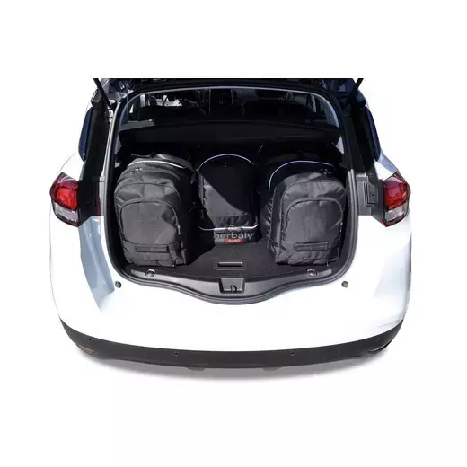 Kjust utazótáska szett Renault Scenic 2015-, 4 darab táskával (7034007)