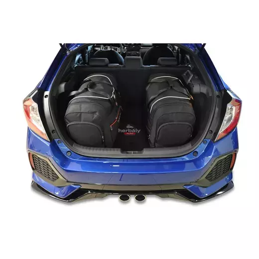 Kjust utazótáska szett Honda Civic Hatchback 2017+, 4 darab táskával (7016021)