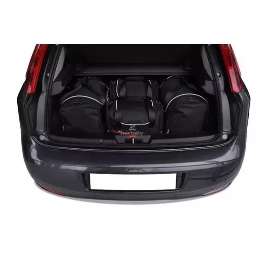 Kjust utazótáska szett Fiat Punto 2012+, 4 darab táskával (7014008)