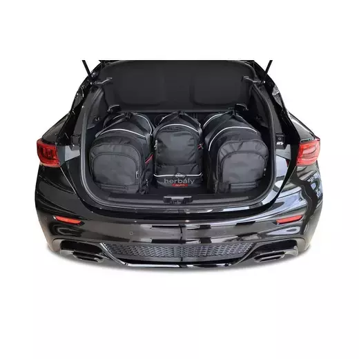 Kjust utazótáska szett Infiniti Qx30 2016+, 4 darab táskával (7019012)