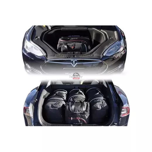 Kjust utazótáska szett Tesla Model S 2014+, 6 darab táskával (7050001)