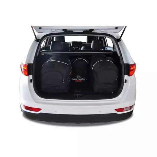 Kjust utazótáska szett Kia Sportage 2016+, 4 darab táskával (7022019)