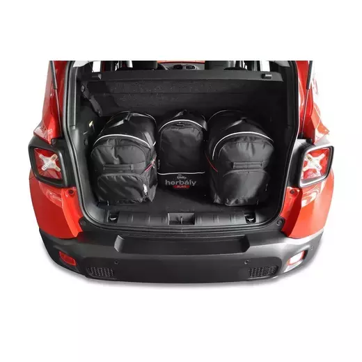 Kjust utazótáska szett Jeep Renegade 2014+, 4 darab táskával (7021011)