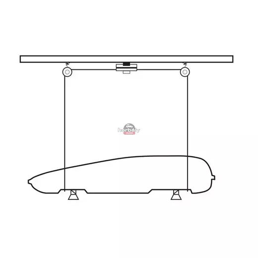 Cruz Lift 940-403 többfunkciós emelőrendszer, fekete Cruz Lift 940-403 többfunkciós emelőrendszer, fekete