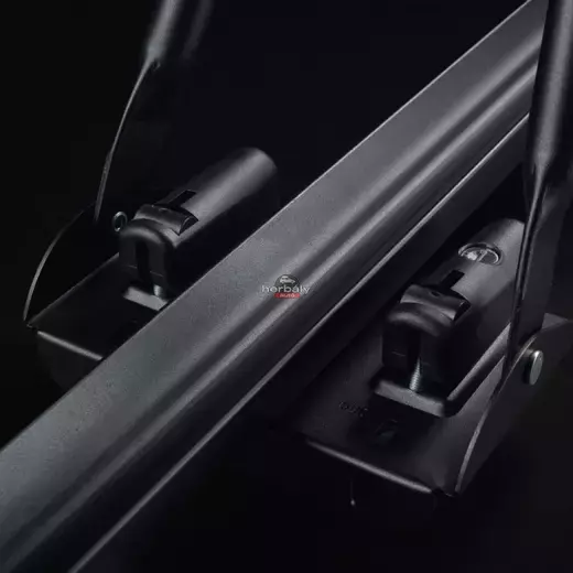 Cruz Kerékpártartó 940-015 kerékpártartó tetőcsomagtartóra, fekete Cruz Kerékpártartó 940-015 kerékpártartó tetőcsomagtartóra, fekete