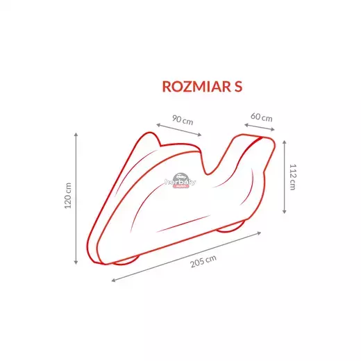 CarPassion Motoros takaró ponyva 10090XLK, szürke CarPassion Motoros takaró ponyva 10090XLK, szürke