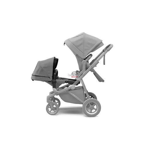Thule Sleek Sibling Seat 11000210,Szürke/fekete