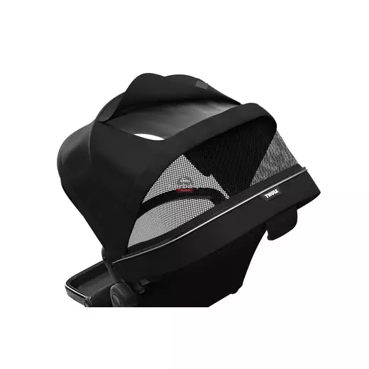 Thule Sleek Sibling Seat 11000212,Fekete