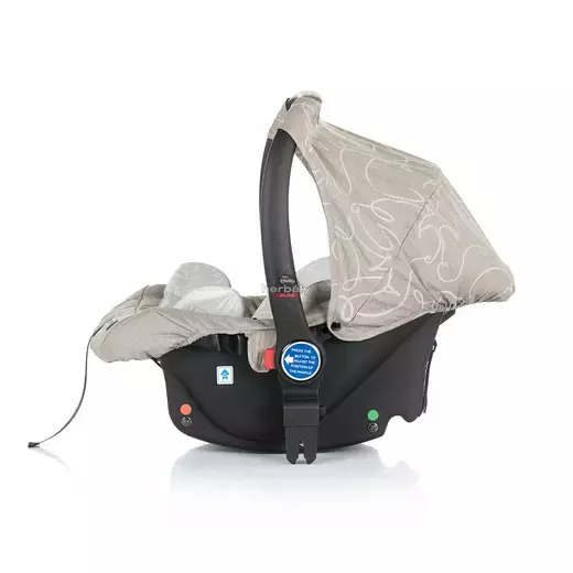 Chipolino Malta STKMA0194CA autóshordozó adapter ,Karamell