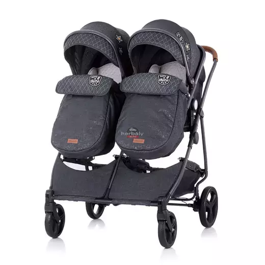 Chipolino Duo Smart KBDS02001GL iker babakocsi,Grafit