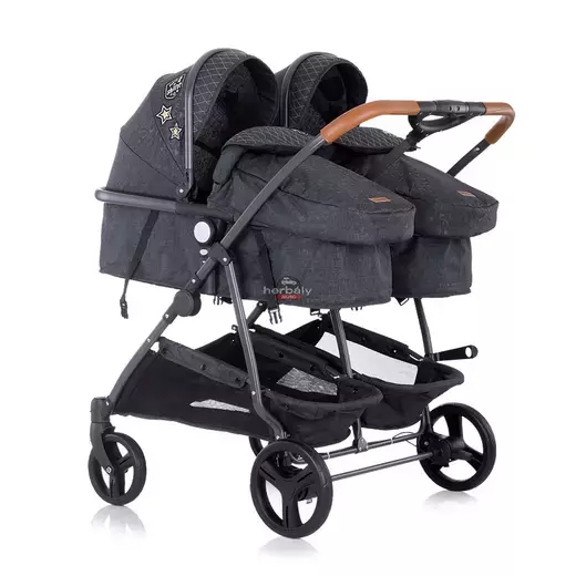 Chipolino Duo Smart KBDS02001GL iker babakocsi,Grafit