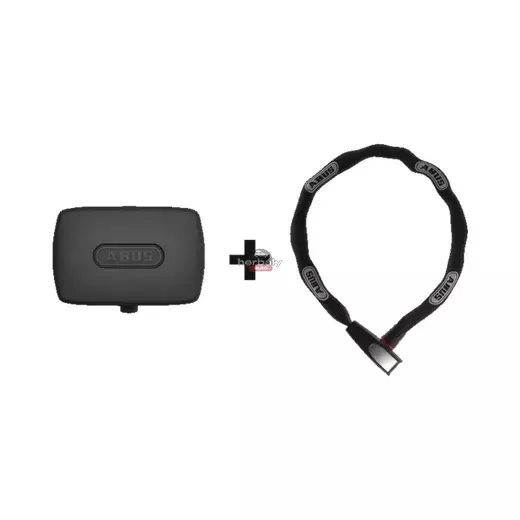 ABUS Alarmbox AB_82363 riasztódoboz + 6806K/75 fekete láncos lakat