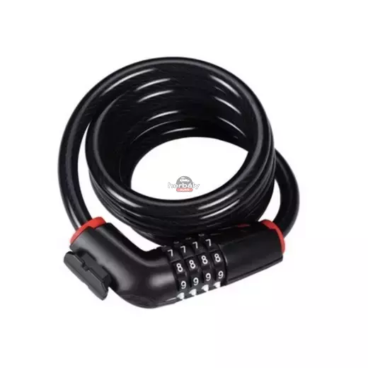 BBB BBL-45 lakat kerékpárhoz CodeLock 12mmx180cm BBB BBL-45 lakat kerékpárhoz CodeLock 12mmx180cm